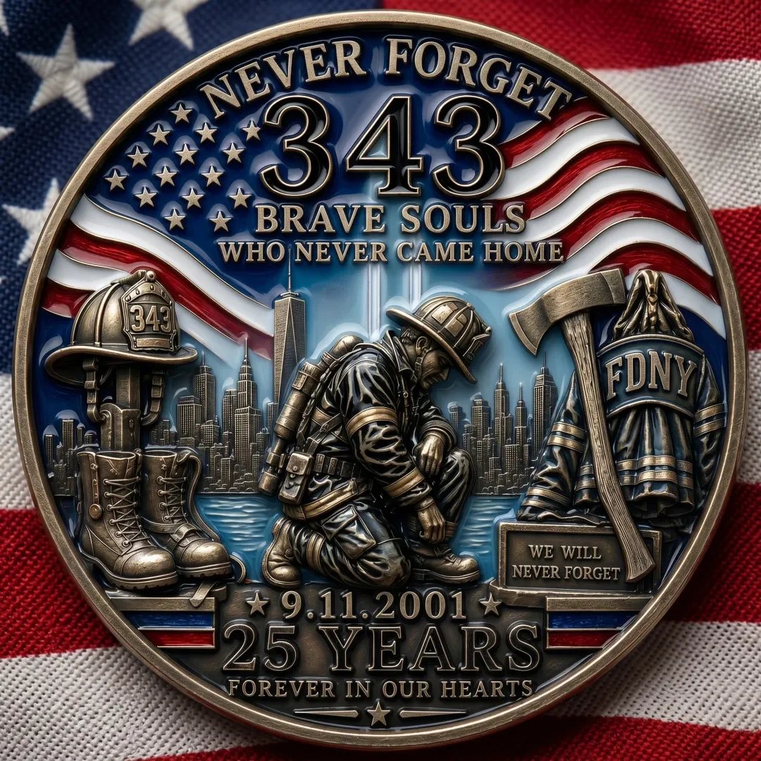 🔥Last Day 49% OFF🔥 - 🧢Never Forget 343 Memorial Cap 🎁