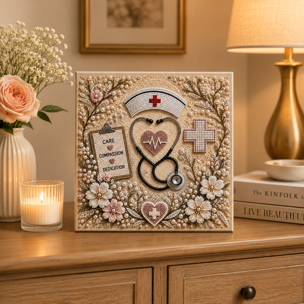 📈🔥2026 Top Picks👩‍⚕️ Nurse Pearl Art DIY Kit