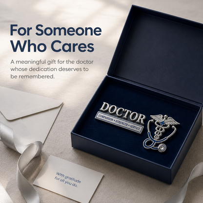 Doctor Compassion Strength Service Car Emblem Metal Badge