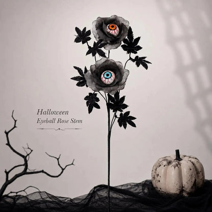 👁️✨ Dark Gothic Rose Decor – A Spooky Halloween Statement Piece for Your Home