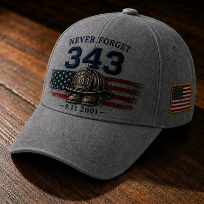 🔥Last Day 49% OFF🔥 - 🧢Never Forget 343 Memorial Cap 🎁