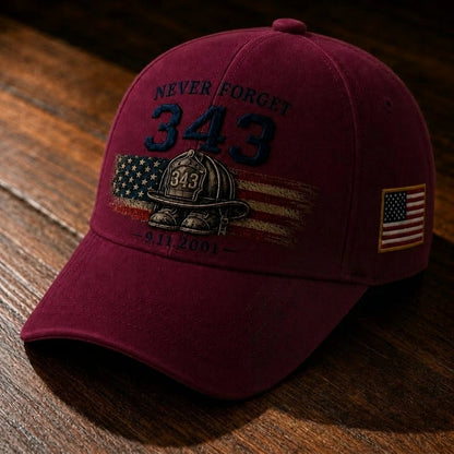 🔥Last Day 49% OFF🔥 - 🧢Never Forget 343 Memorial Cap 🎁