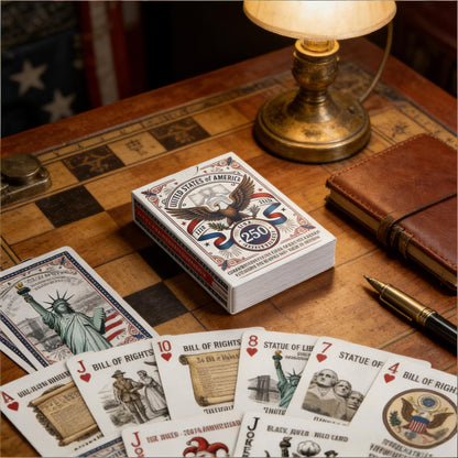 🦅🃏USA 250th Anniversary Commemorative Playing Cards