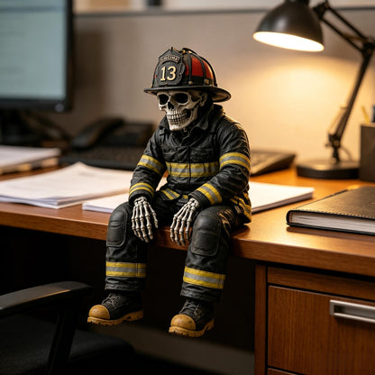 💀Firefighter Skeleton Shelf Sitter