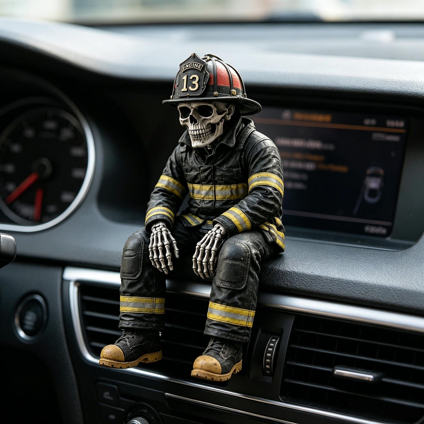💀Firefighter Skeleton Shelf Sitter