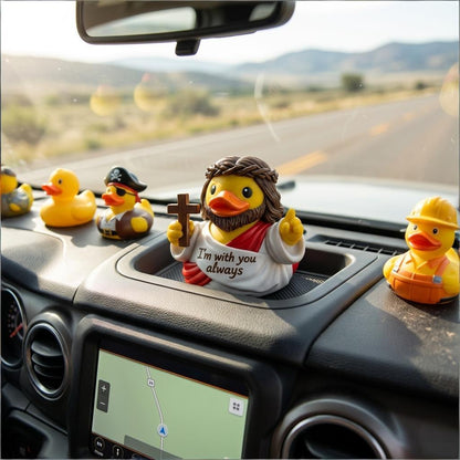 Jesus Duck Figurine – A Heartwarming Reminder of Faith, Hope & God's Presence