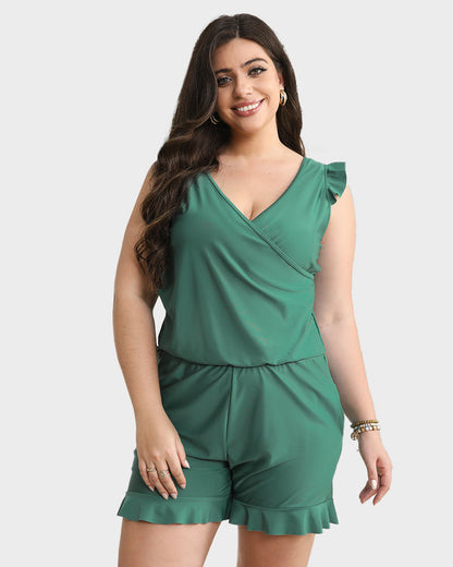 Built-in Bra Swim Romper