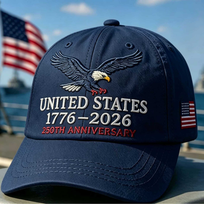 🧢🧢US 250th Anniversary Retro Cotton Cap