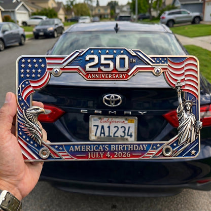 🗽LAST DAY 49% OFF-🦅250th Anniversary Commemorative License Plate Frame