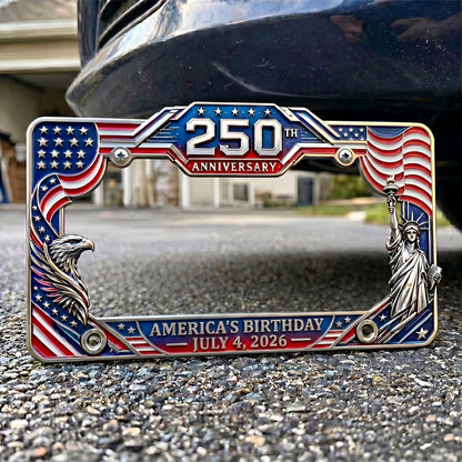 🗽LAST DAY 49% OFF-🦅250th Anniversary Commemorative License Plate Frame