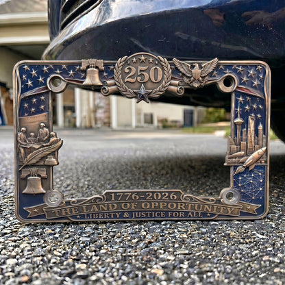 🗽LAST DAY 49% OFF-🦅250th Anniversary Commemorative License Plate Frame