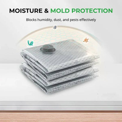 Cordless Travel Vacuum Storage Compression Bag Set