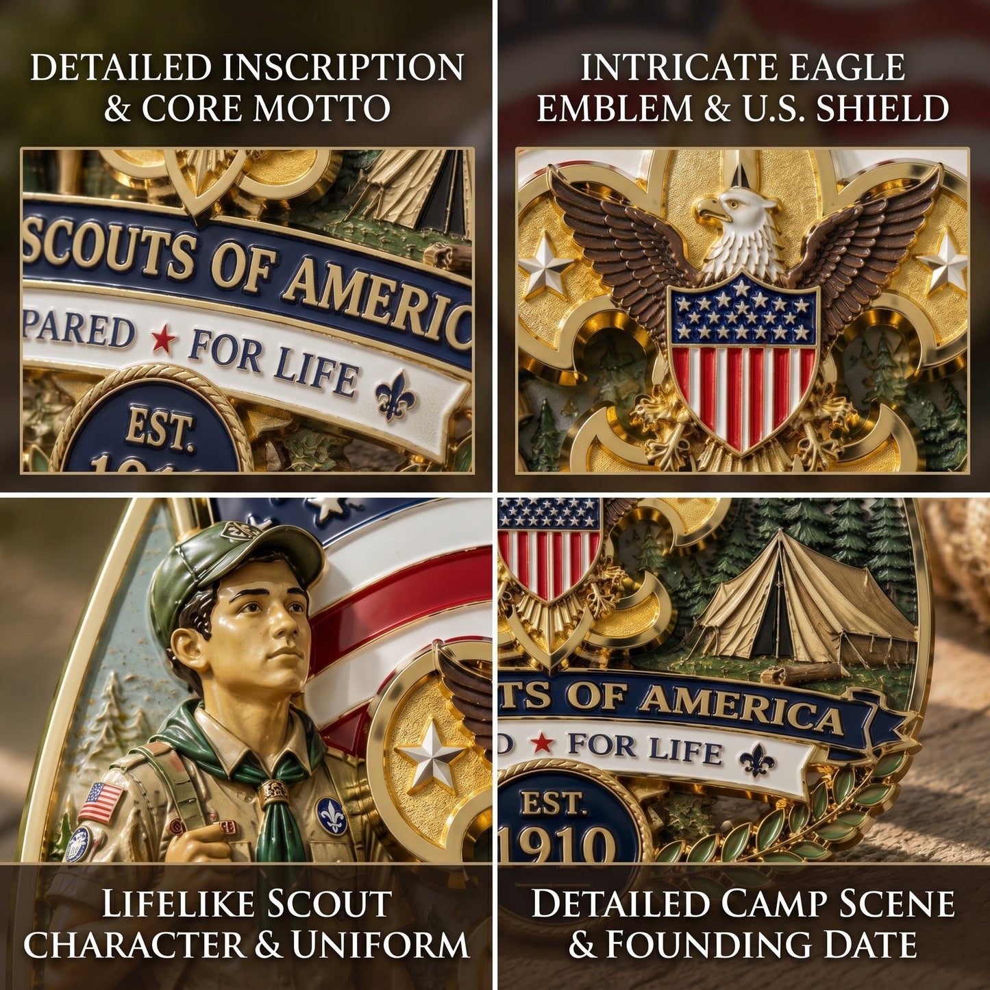 Boy Scouts of America Legacy Heritage Pin