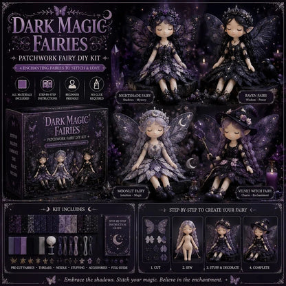 🧚🏻‍♀️💝LAST DAY 59% OFF🧵Fairy Patchwork DIY Collection