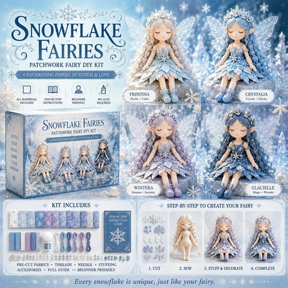 🧚🏻‍♀️💝LAST DAY 59% OFF🧵Fairy Patchwork DIY Collection