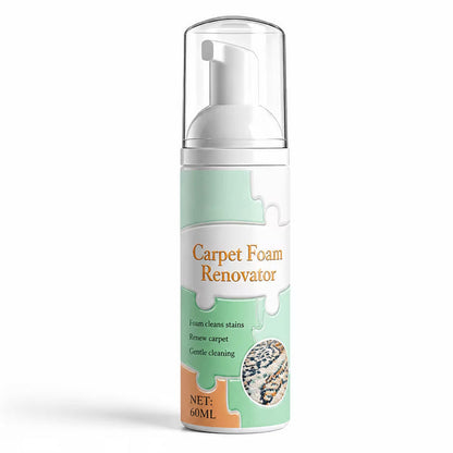 Waterless Carpet Foam Stain Remover with Towel